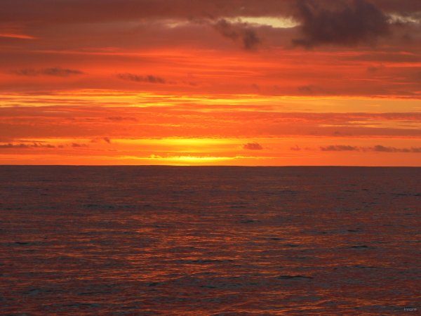 102- Coucher de soleil a Faaite 
